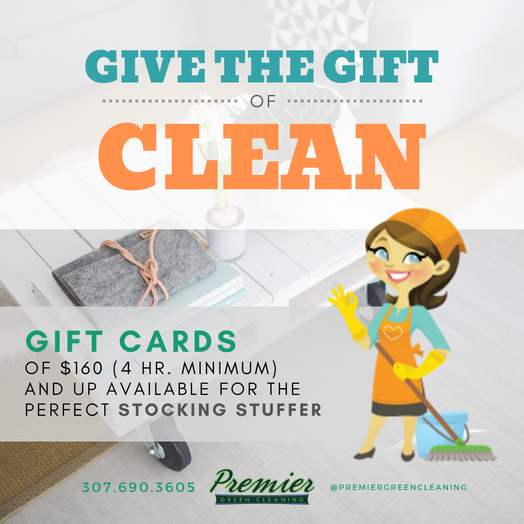 Gift Cards for Cleaning Services - Premier Green Cleaning Services